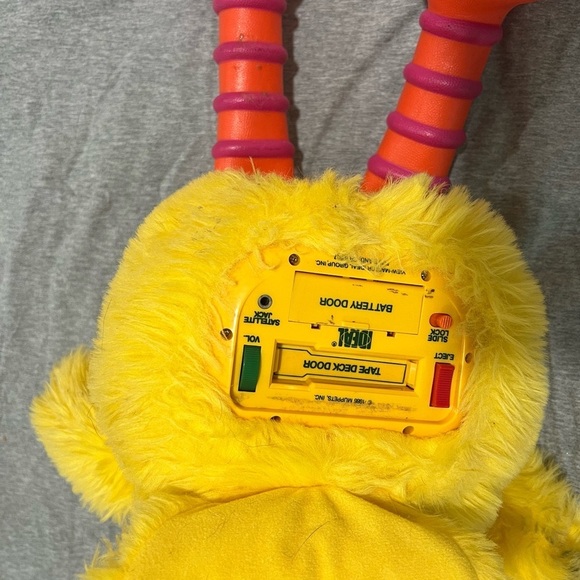 1986 Muppets Ideal Big Bird Story Talking Sesame Street Tape Player UNTESTED - Picture 2 of 6